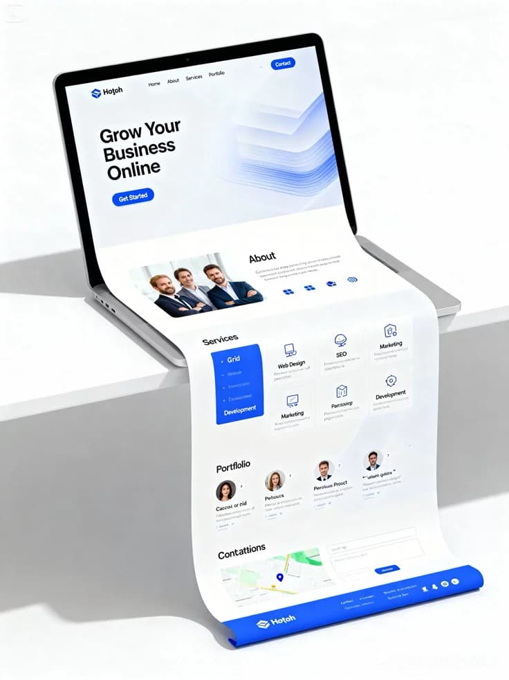Premium website design — NOVALSS